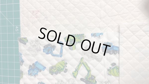 画像3: ★アウトレット サイズ変更不可★かっこいい工事車両◎底布付【レッスンバッグ】手作りキット 作り方マニュアル付き 入園入学 手芸キット[s] (3)