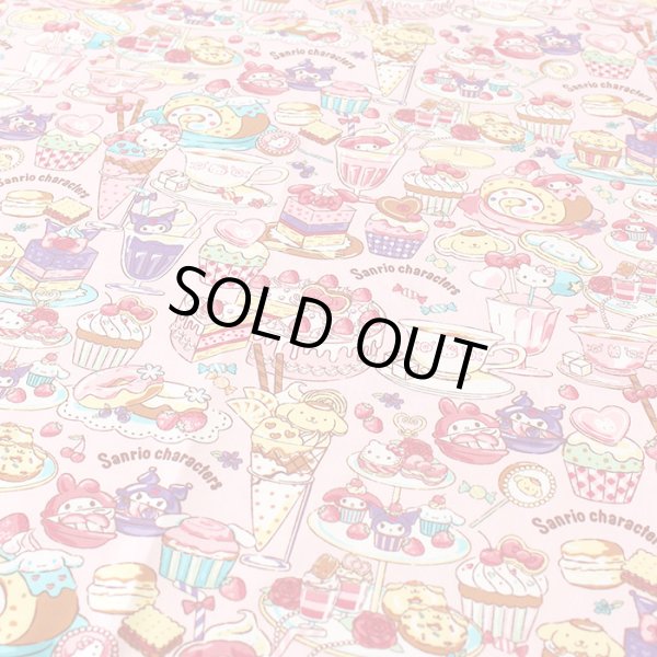 画像4: サンリオ・スイーツ【キッズエプロン&三角巾】Mサイズ 材料セット 作り方マニュアル付き 入園入学 手芸キット (4)