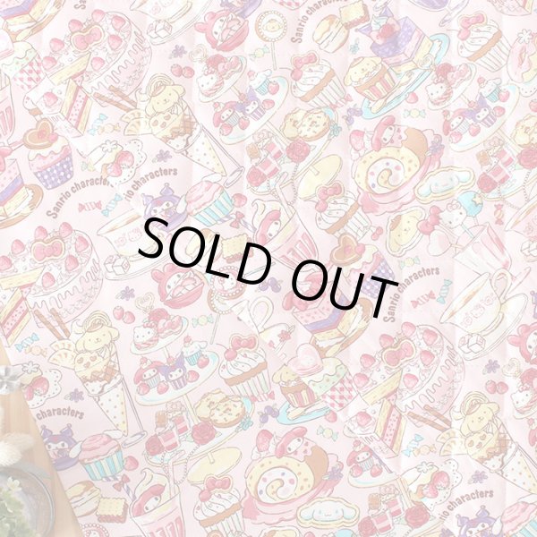 画像5: サンリオ・スイーツ【キッズエプロン&三角巾】Mサイズ 材料セット 作り方マニュアル付き 入園入学 手芸キット (5)