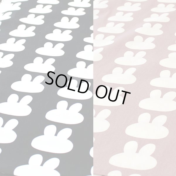 画像4: シルエットうさぎ 2色【スモック】 手作りキット 作り方マニュアル付き 中厚手生地 (4)