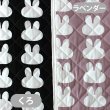 画像3: シルエットうさぎ 2色【ランチバッグ】 手作りキット 作り方マニュアル付き 入園入学 手芸キット[n] (3)