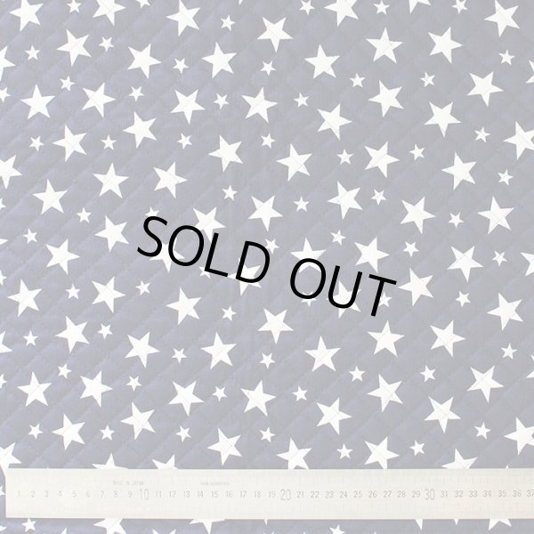 画像2: ●アウトレット サイズ変更不可●ネイビー★スター【シューズバッグ】手作りキット キルティング【A】 (2)