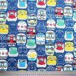 画像3: 大きい電車のお顔 コン【ランチョンマット】中厚手生地 手作りキット 作り方マニュアル付き 入園入学 2024年度春[u] (3)