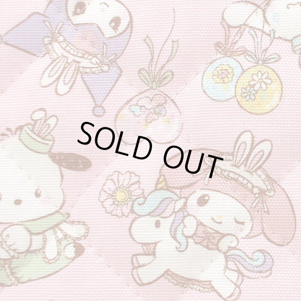 画像2: うさ耳サンリオキャラズ【ピアニカバッグ】 材料セット 作り方マニュアル付き 入園入学 手芸キット (2)