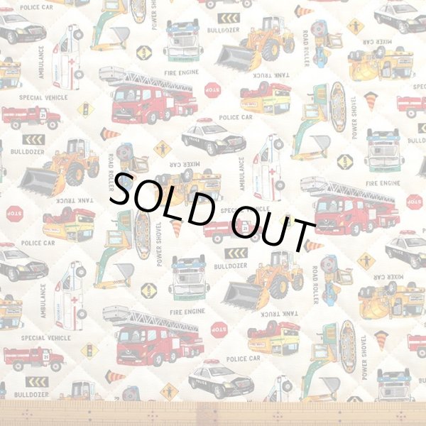 画像3: はたらく車 シロ◎底布付【ピアニカバッグ】  手作りキット 作り方マニュアル付き 入園入学 手芸キット[s] (3)