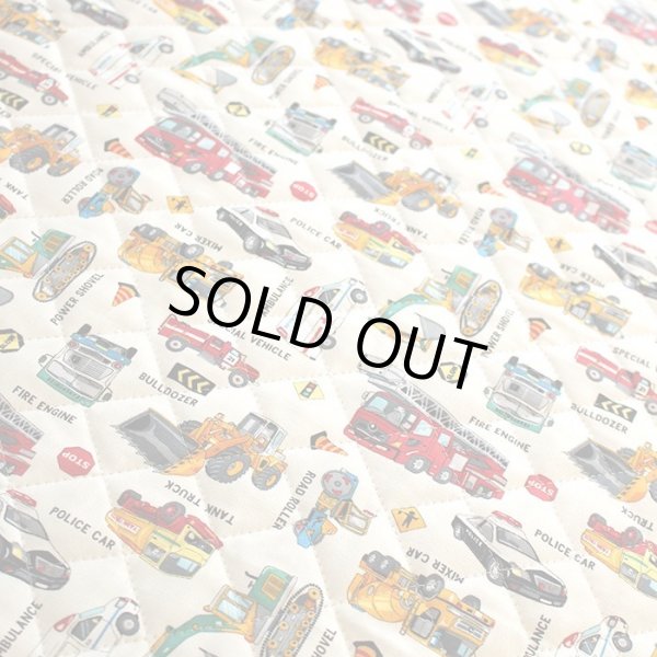 画像4: はたらく車 シロ◎底布付【ピアニカバッグ】  手作りキット 作り方マニュアル付き 入園入学 手芸キット[s] (4)