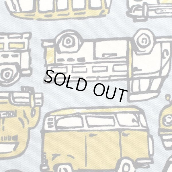 画像2: きいろいレトロカー【体操服袋/ナップサック】 中厚手生地 手作りキット 作り方マニュアル付き 入園入学 手芸キット (2)