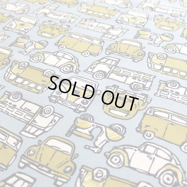 画像4: きいろいレトロカー【体操服袋/ナップサック】 中厚手生地 手作りキット 作り方マニュアル付き 入園入学 手芸キット (4)